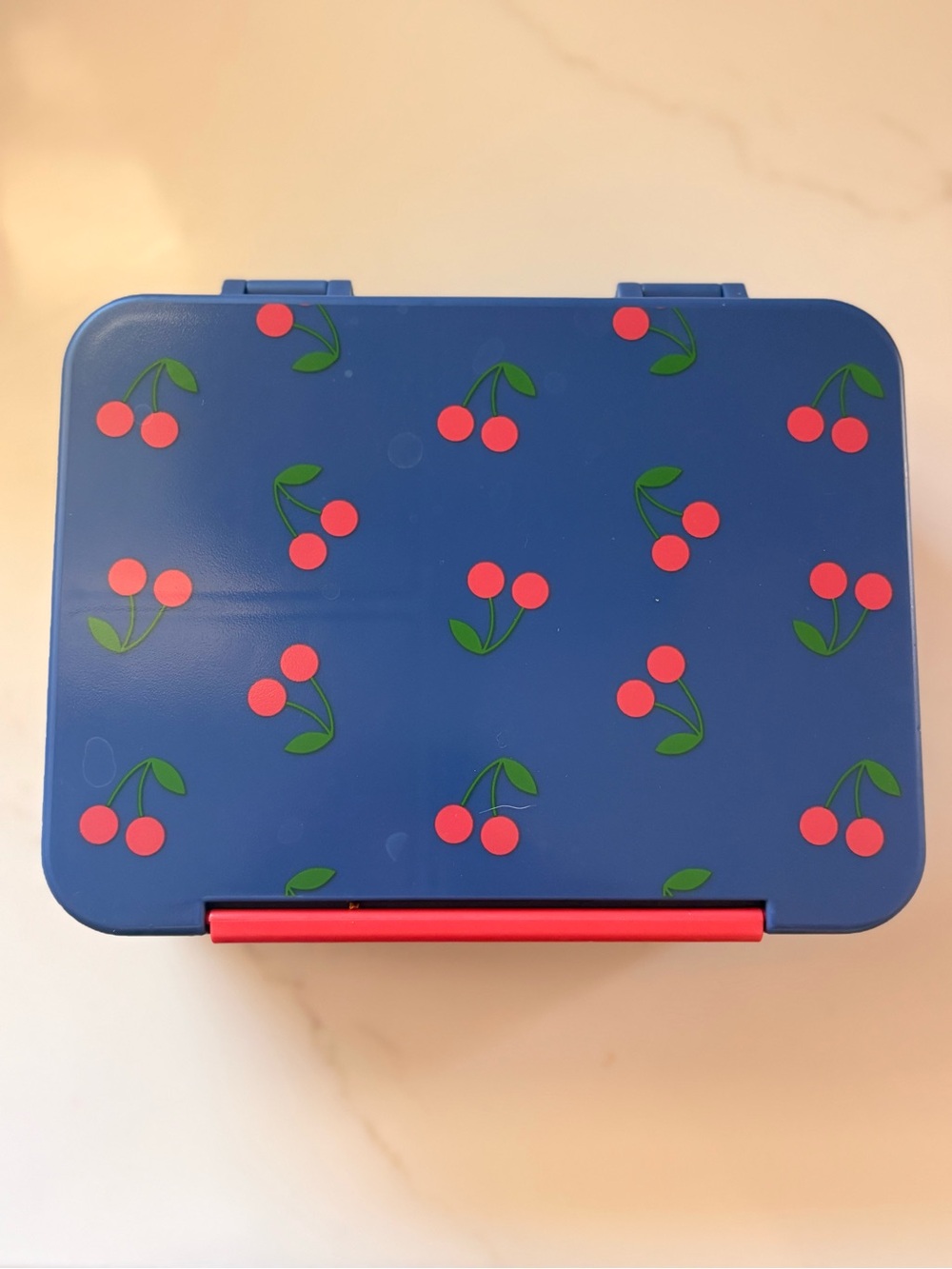 Cat & Jack Cherry Print Bento Lunch Box